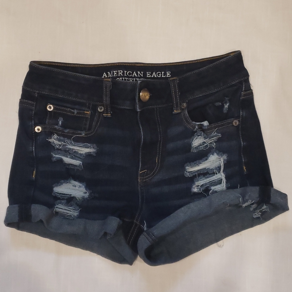 2/$20 AE High rise shorts